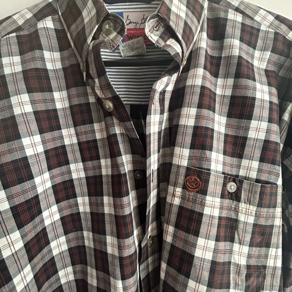 George Strait Wrangler Men’s Shirt SZ XL